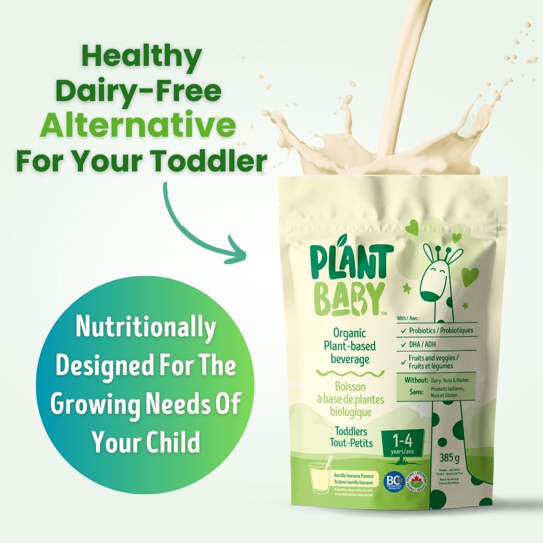 SAMPLE SIZE - Plant Baby Vanilla-Banana - Healthy Milk Alternative For Toddlers - Powder - Pouch With 72g